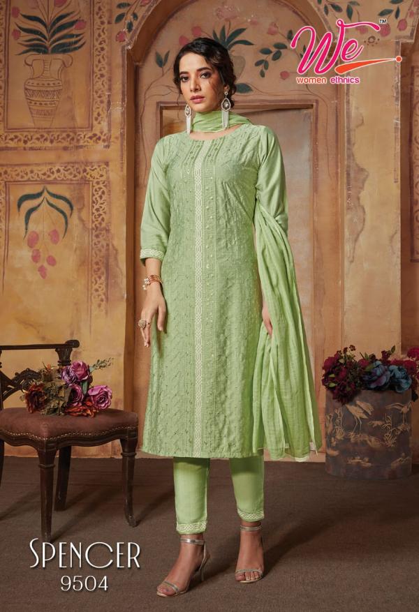 We Spencer Fancy Viscose Kurti With Bottom Dupatta Collevtion